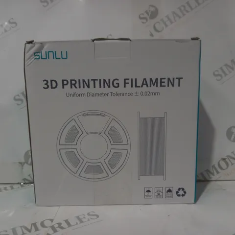 BOXED SUNLU 3D PRINTING FILAMENT IN GREY