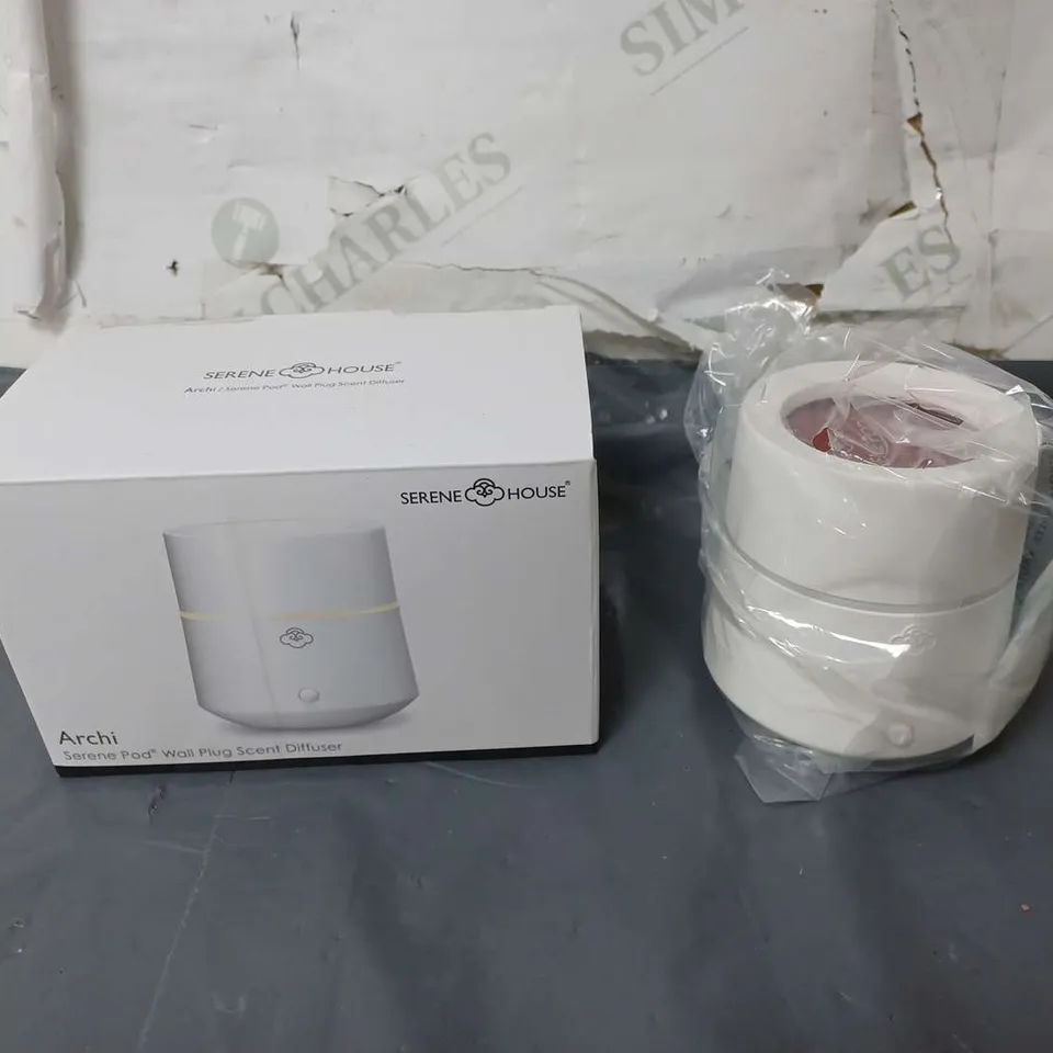 APPROXIMATELY 10 SERENE HOUSE ARCHI WALL PLUG SCENT DIFFUSER 