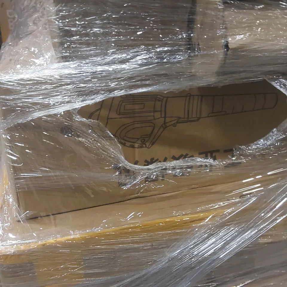 PALLET CONTAINING A LARGE QUANTITY OF ASSORTED PRODUCTS TO INCLUDE: CASSEROLE SET, CAN OPENER, LEAF BLOWER ECT