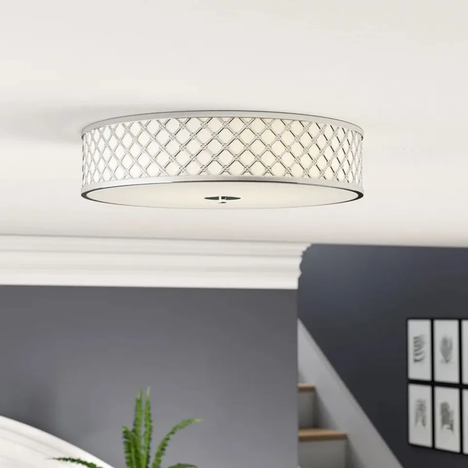 BENFIELD 2 LIGHT FLUSH MOUNT FIXTURE 