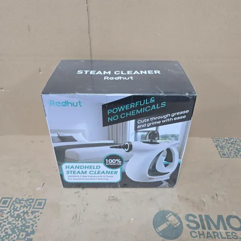 BOXED REDHUT HANDHELD STEAM CLEANER
