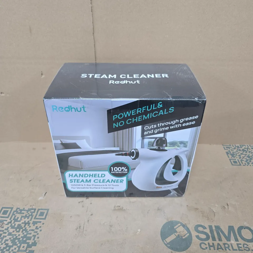 BOXED REDHUT HANDHELD STEAM CLEANER