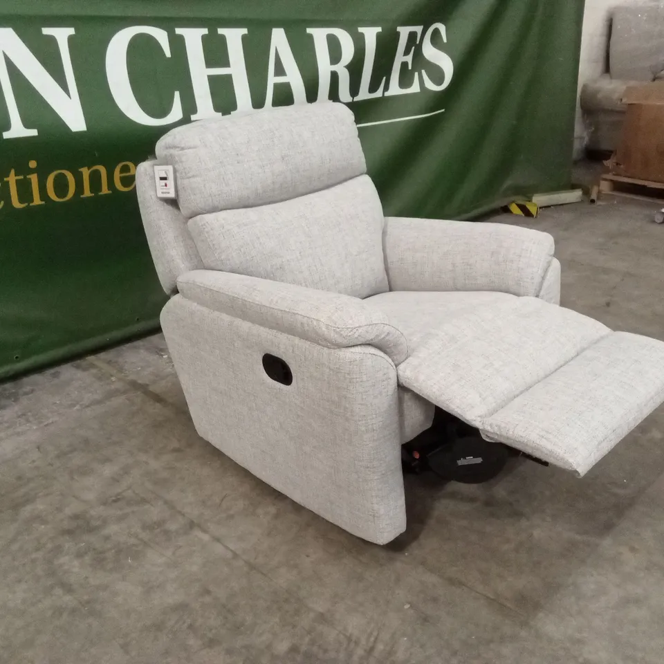 LINEA FABRIC MANUAL RECLINER ARMCHAIR RRP £549