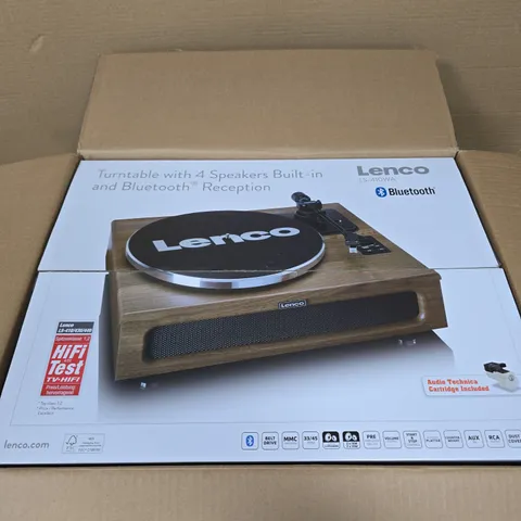 LENCO LS-410WA TURNTABLE WITH BLUETOOTH – BOXED