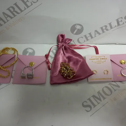 5 X ASSORTED PHANTOM JEWELS LONDON JEWELLERY ITEMS IN VARIOUS DESIGNS