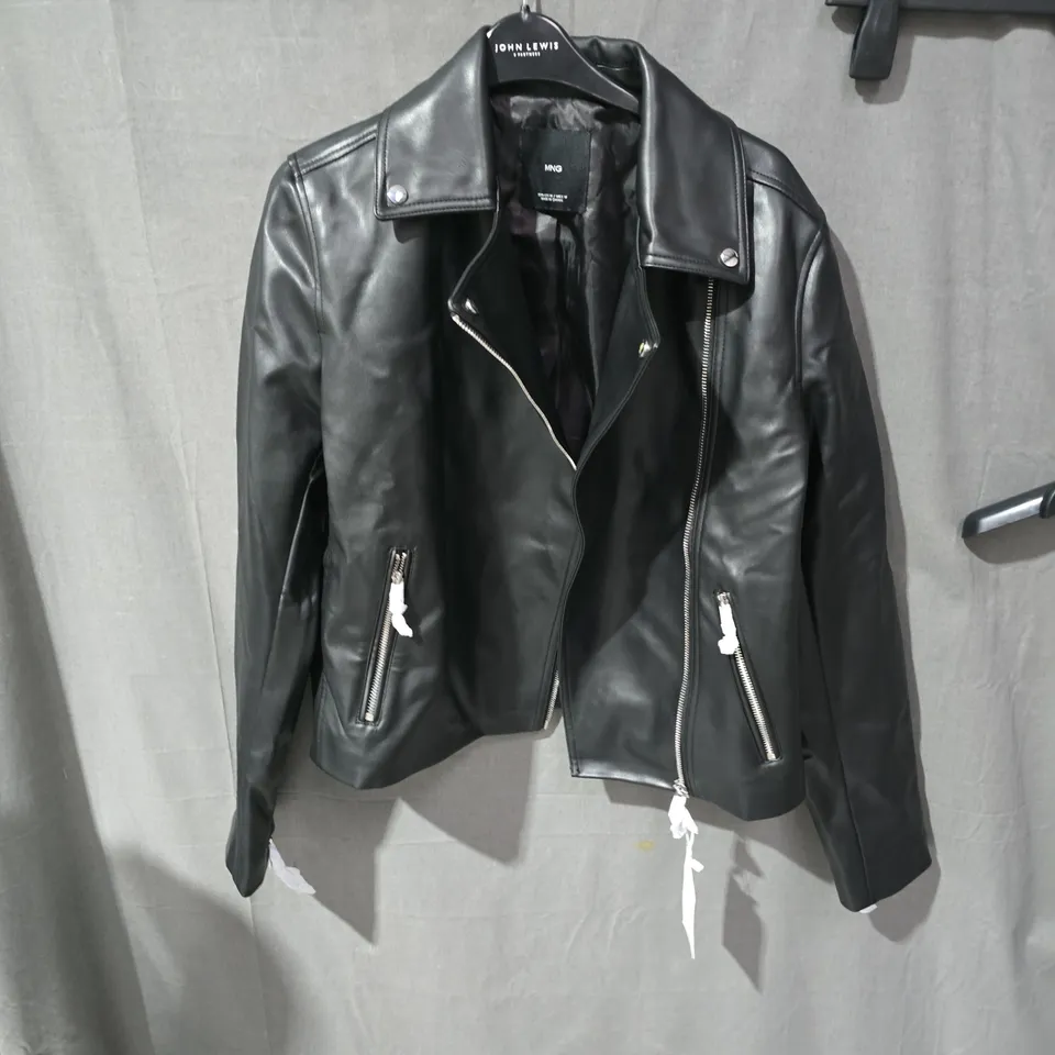 MNG LEATHER BIKER JACKET – WOMEN'S – EU M