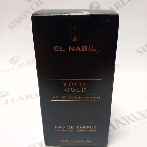 BOXED EL NABIL ROYAL GOLD EAU DE PARFUM 50ML