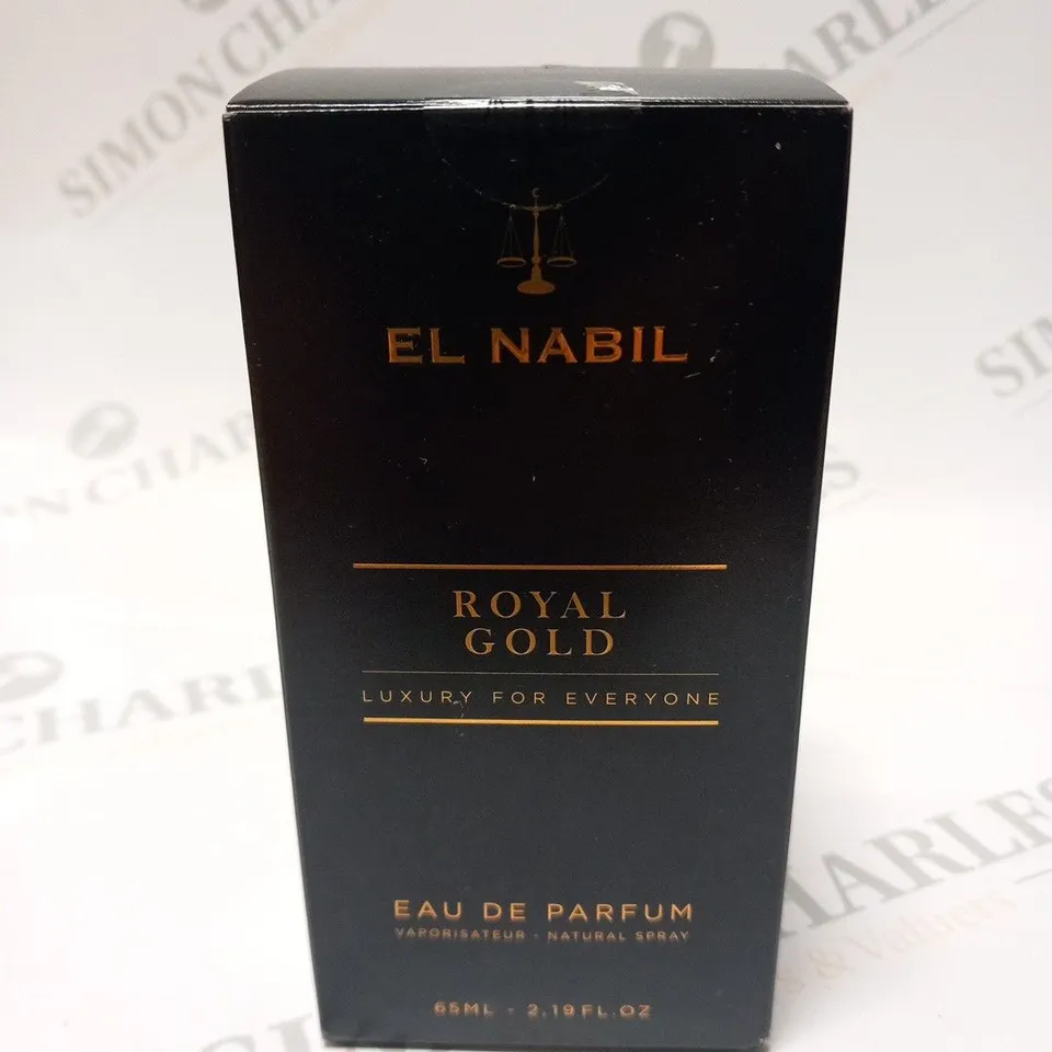 BOXED EL NABIL ROYAL GOLD EAU DE PARFUM 50ML 