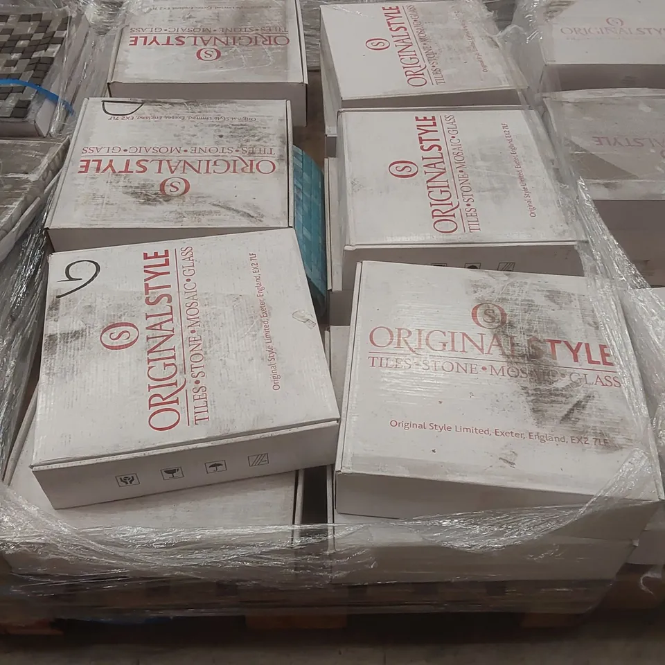 PALLET CONTAINING APPROXIMATELY 241x BRAND NEW MOSAIC TILES