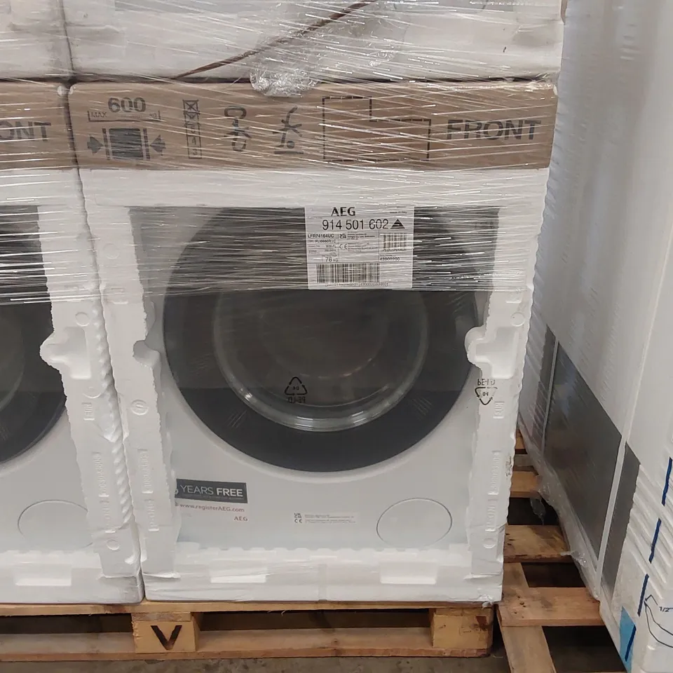 AEG LFR74164UC 10KG WASHING MACHINE WITH 1600 RPM - WHITE - A RATED RRP £875