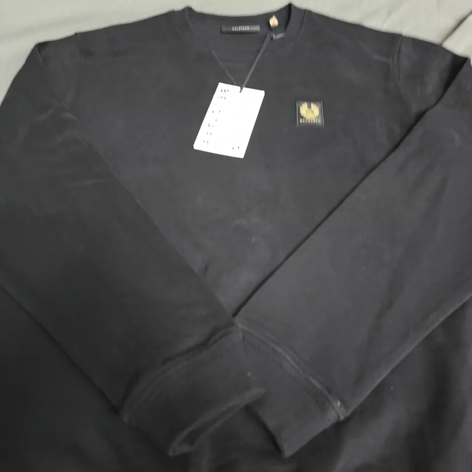 BELSTAFF SWEATSHIRT – BLACK, UK XL