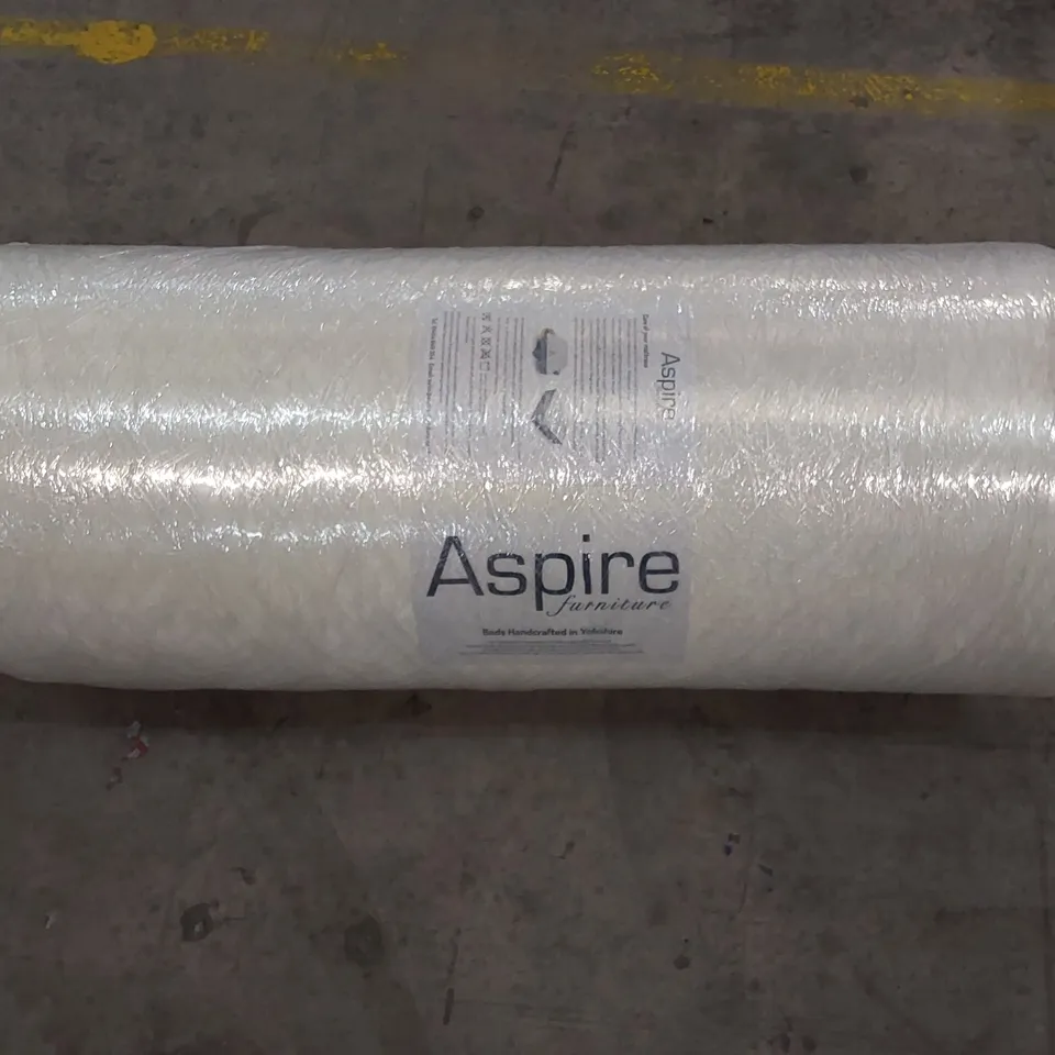 QUALITY BAGGED AND ROLLED ASPIRE ECOFOAM & MEMORY 3FT SINGLE MATTRESS 