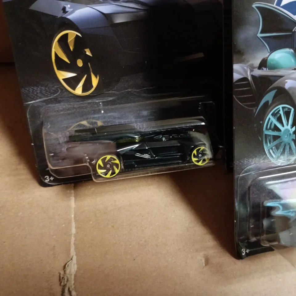 LOT OF 5 HOT WHEELS BATMAN THEMED CARS