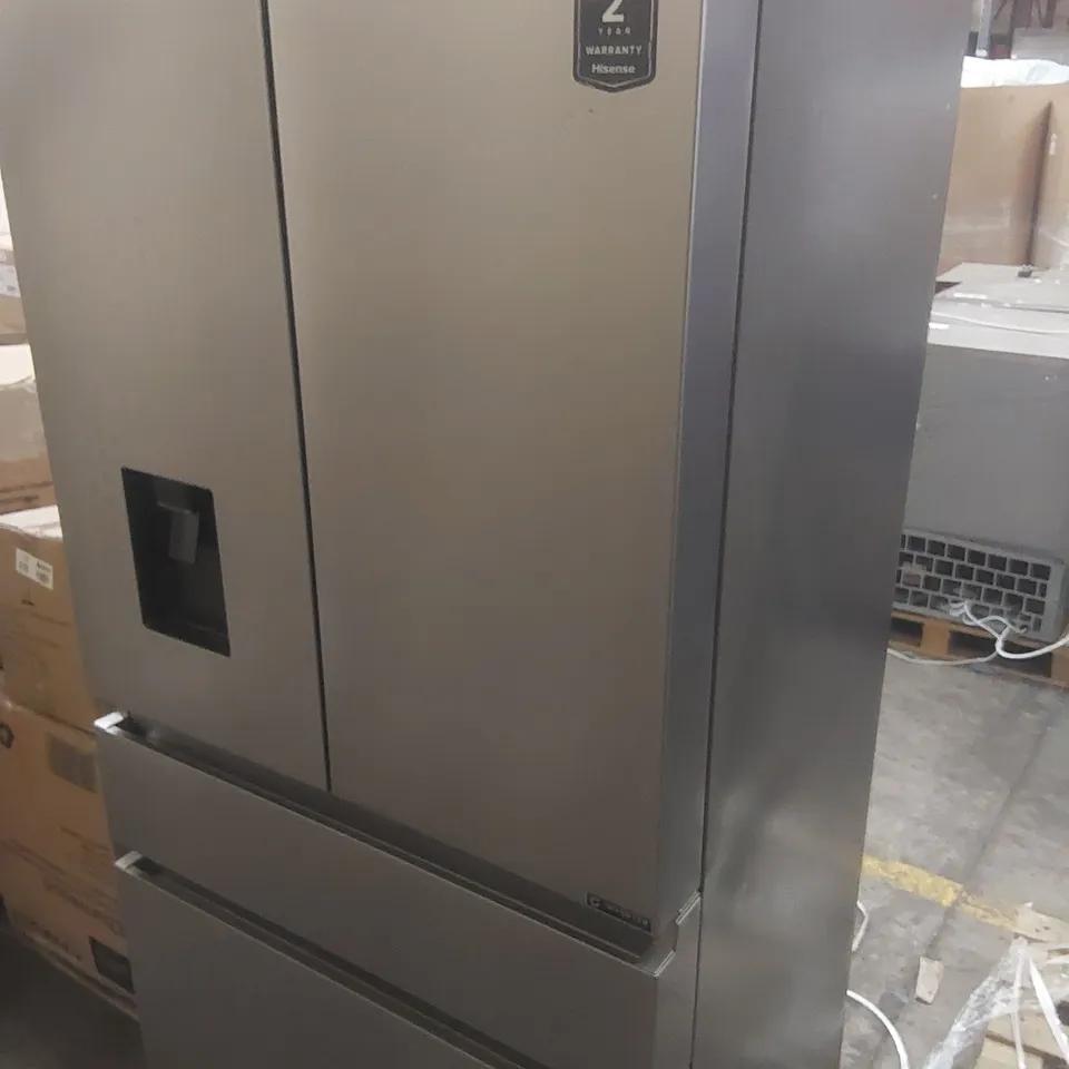 HISENSE PUREFLAT RF749N4SWSE TOTAL NO FROST MULTI-DOOR AMERICAN FRIDGE FREEZER - STAINLESS STEEL - E RATED