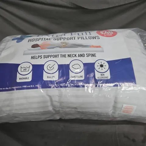 Hospital Support Pillows – Pack of 2 (Neck & Spine Support)