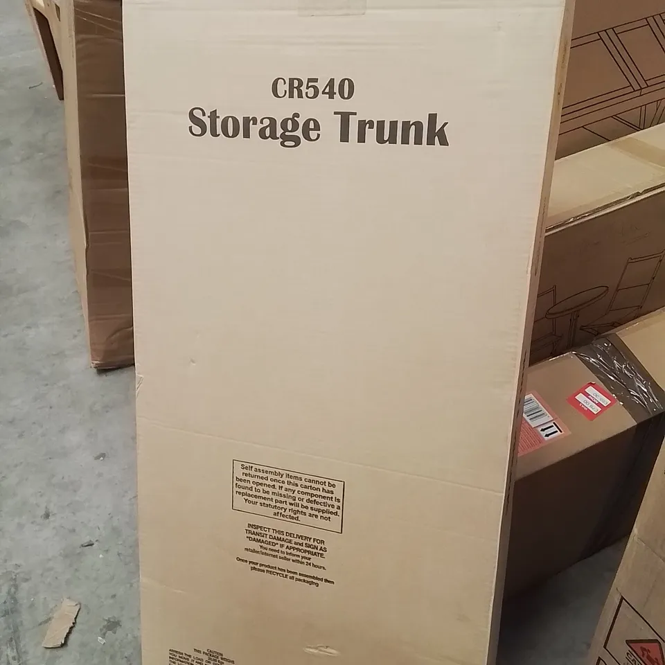 BOXED DUNELM STORAGE TRUNK