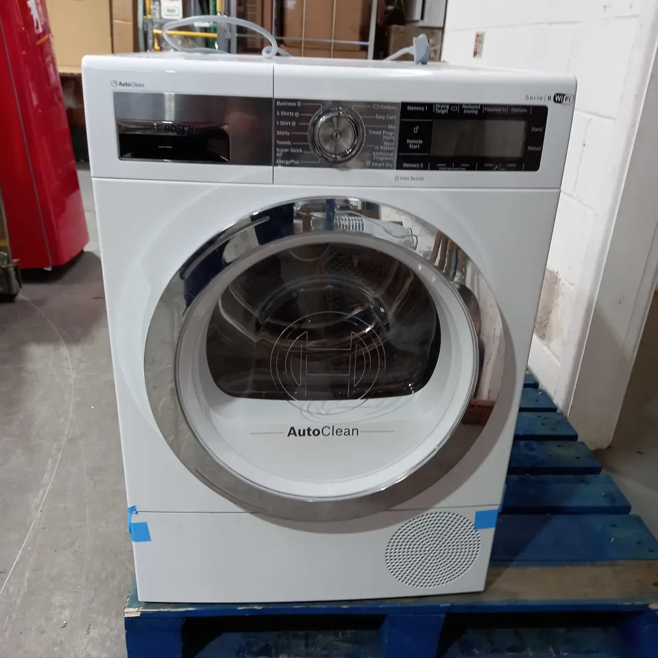 BOSCH WTX88EH9GB SERIE 8, FREESTANDING HEAT PUMP TUMBLE DRYER COLLECTION ONLY 