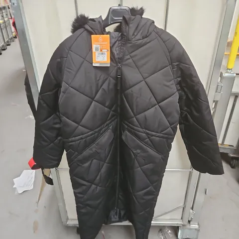 REGATTA FRITHA WOMEN'S PADDED COAT – BLACK, UK 8, SHOWERPROOF