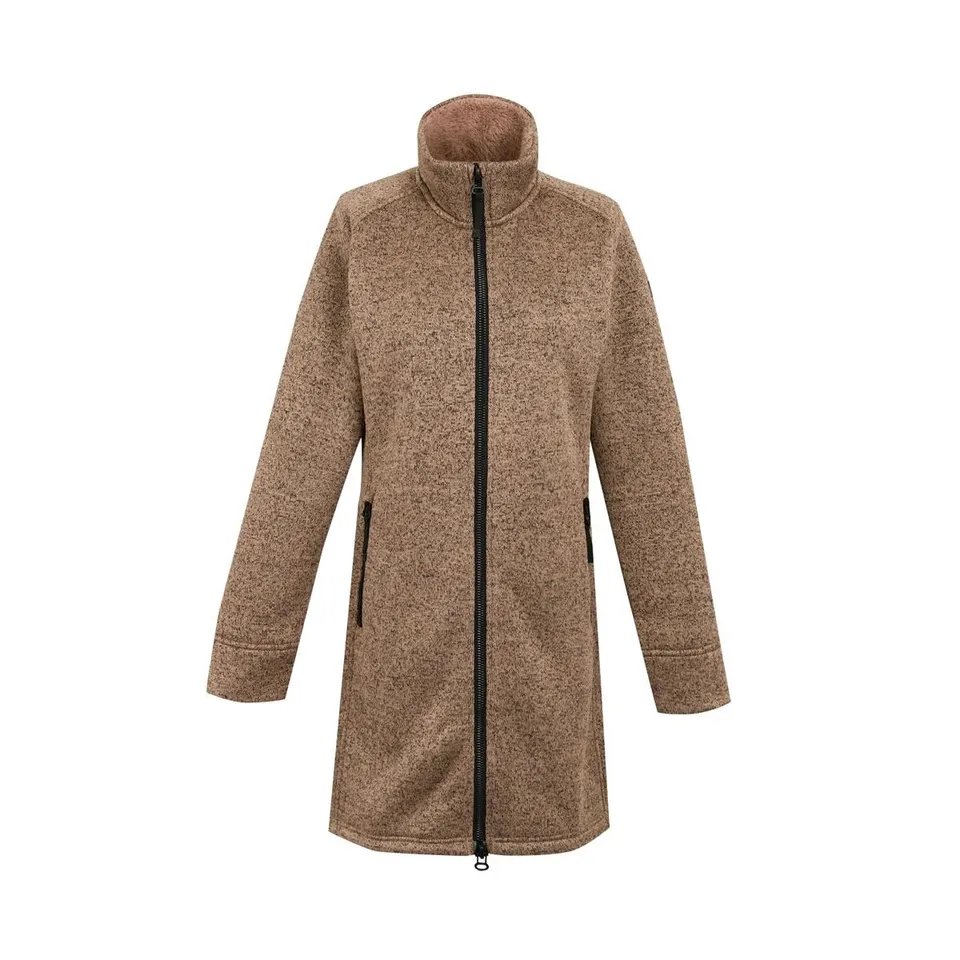 REGATTA - EMILIDE LONGER LENGTH FLEECE JACKET WARM TAUPE UK SIZE 20