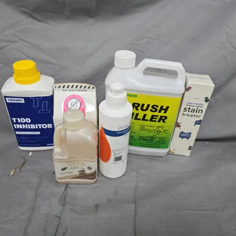 BOX OF ASSORTED HOUSE HOLD ITEMS TO INCLUDE - XPEL - ANTIFUNGAL SHOE SPRAY - GLADE / COLLECTION ONLY 