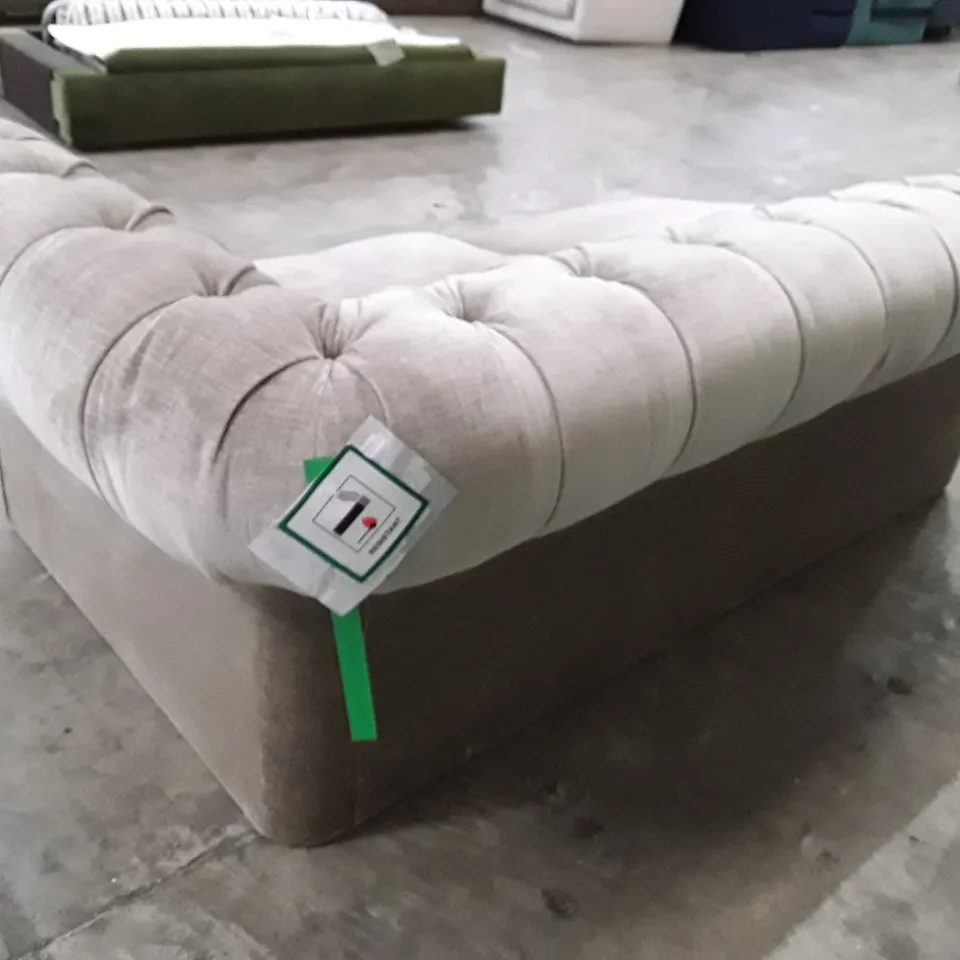 QUALITY DESIGNER SOFA LHF SECTION - MINK FABRIC
