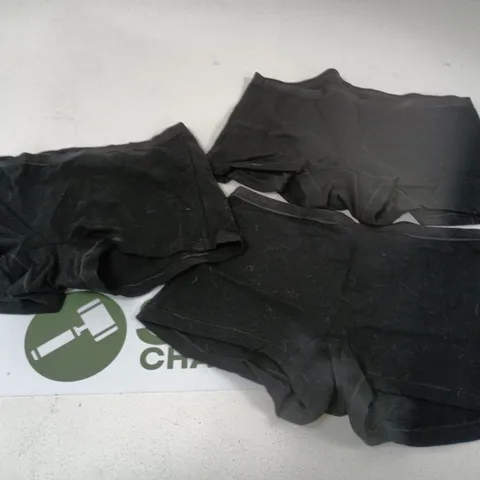 SLOGGI BLACK SCULPTING SHAPING KNICKERS SET - SIZE UNSPECIFIED 