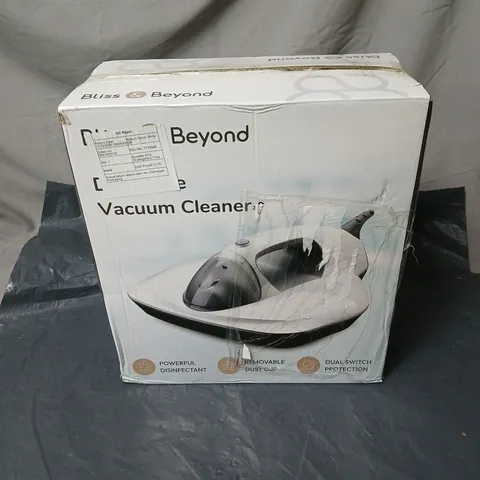 BLISS AND BEYOND DUST MITE VACUUM CLEANER BOXED