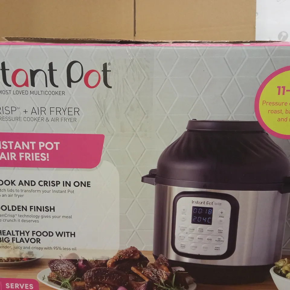 INSTANT POT DUO CRISP + AIR FRYER