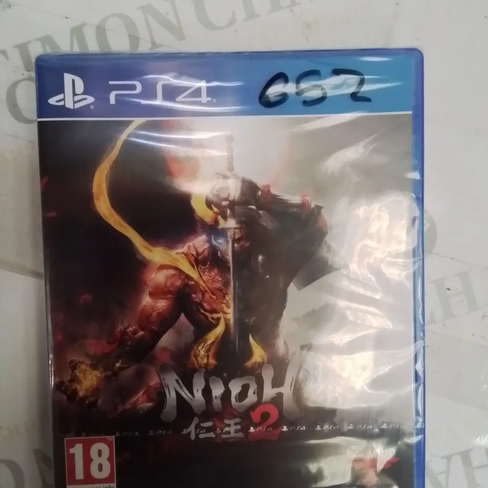 BOXED AND SEALED NIOH2 PS4 GAME