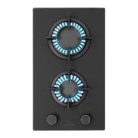 BOXED KLARSTEIN GAS HOB 30 CM 2 BURNER GLASS CERAMIC DOUBLE GAS COOKER