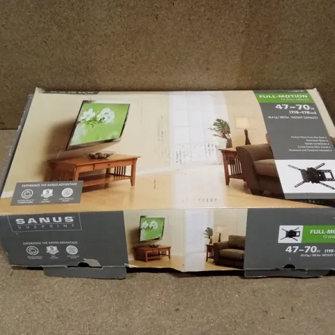 BOXED BOXED SANUS VIEWPOINT FULL- MOTION TV WALL MOUNT 47-70INCH