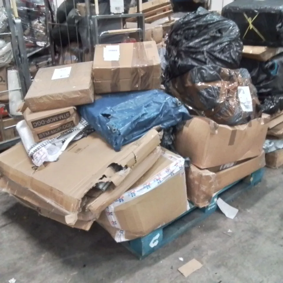 PALLET OF NEO PRODUCTS AND ASSORTED HOUSEHOLD GOODS TO INCLUDE,STEAMER,HEATED THROW