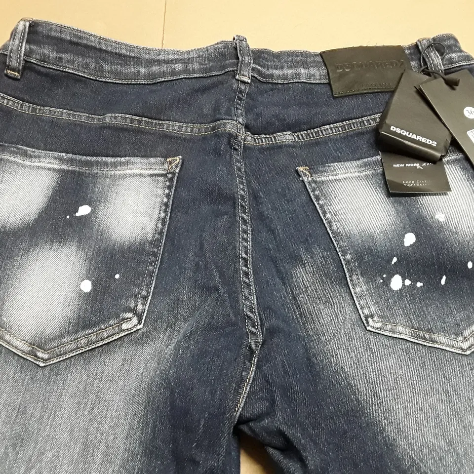 DSQUARED2 NEW RIDER JEANS IN BLUE - 36