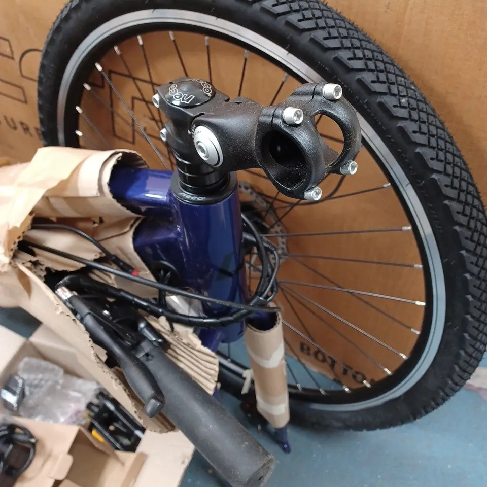 LECTOR ADVENTURER LOW STEP 36V ELECTRIC BIKE - PURPLE / COLLECTION ONLY