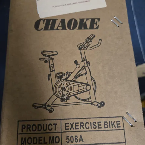 BOXED CHAOKE EXERCISE BIKE - COLLECTION ONLY