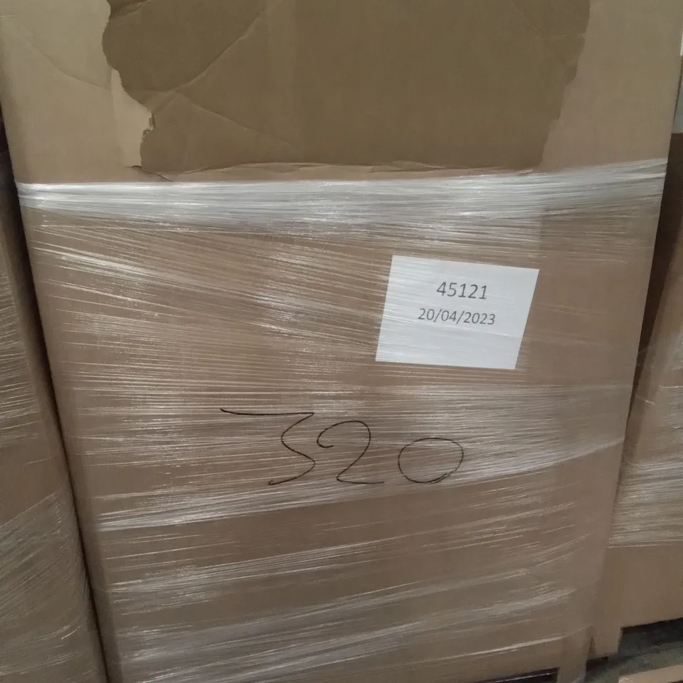 PALLET OF ASSORTED ITEMS INCLUDING TELESCOPIC LADDER 2.6M, CHANFOK HOME CEILING FAN, HOMIDEC DESK, MULTIFUNCTION FOLDABLE ARM SUPPORT, WHITE CHRISTMAS TREE, COSVALVE FOOD PROCESSOR 