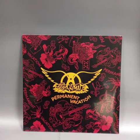 SEALED AEROSMITH PERMANENT VACATION VINYL