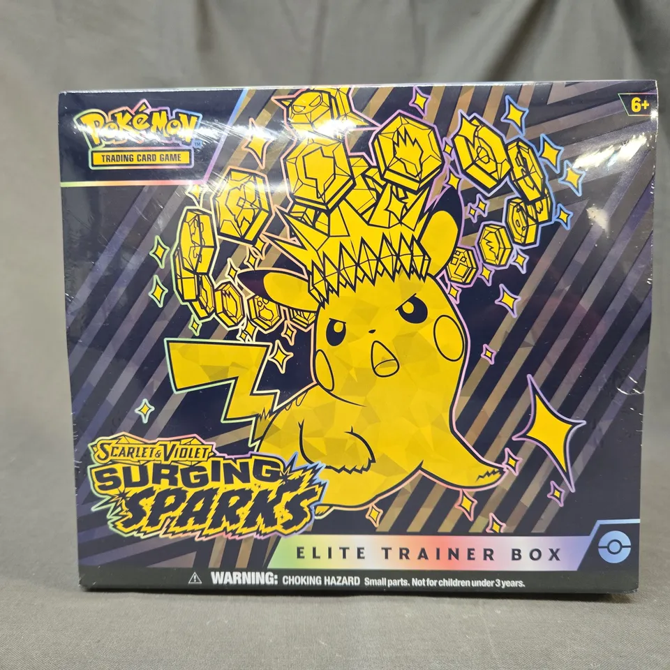 POKÉMON TRADING CARD GAME SCARLET & VIOLET SURGING SPARKS ELITE TRAINER BOX