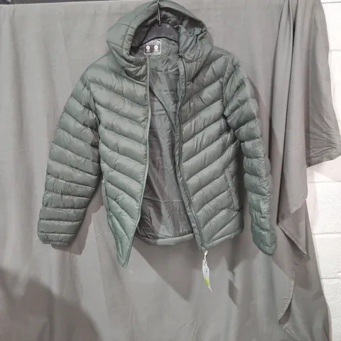 MOUNTAIN WAREHOUSE WOMEN'S PUFFER JACKET – OLIVE GREEN - UK 12