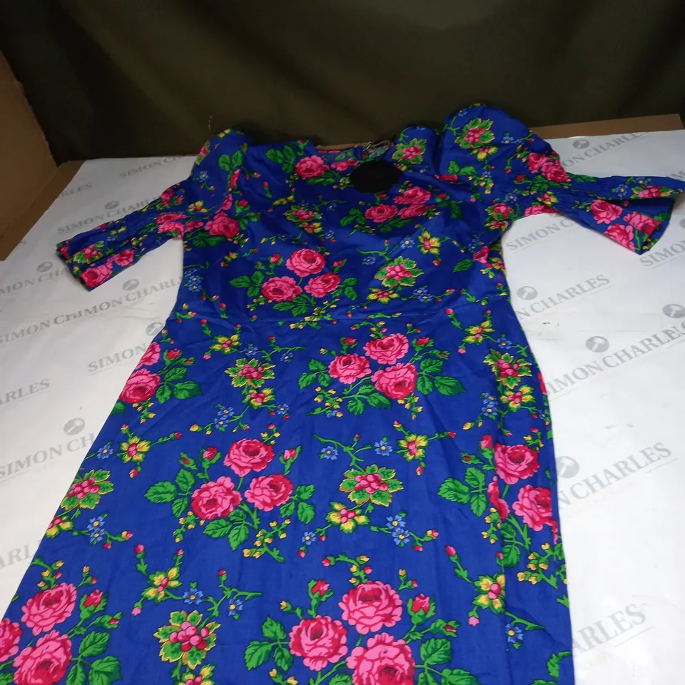 THE VAMPIRES WIFE THE TOTO FLORL PATTERN DRESS SIZE 18