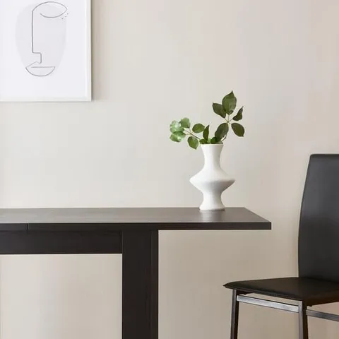 BOXED ATLANTA COMPACT SIDEBOARD IN LIGHT GREY/OAK - COLLECTION ONLY