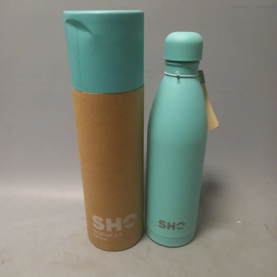 BOXED SHO ORIGINAL 2.0 INSULATED BOTTLE IN BLUE 750ML