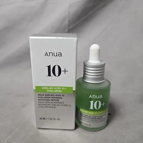 ANUA 10+ AZELAIC ACID 10% + HYALURONIC SERUM - 30 ML