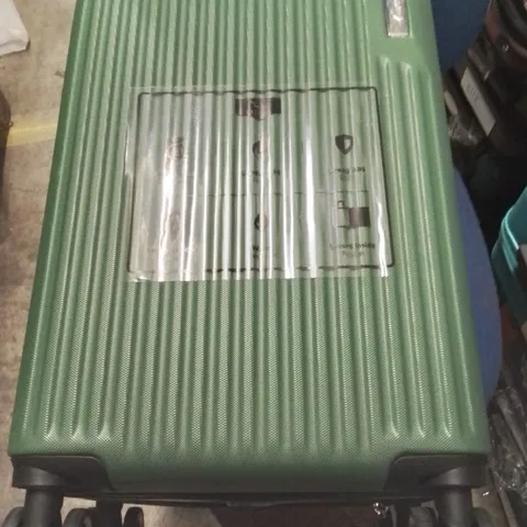 LUGG JETSET TRAVEL SUITCASE GREEN