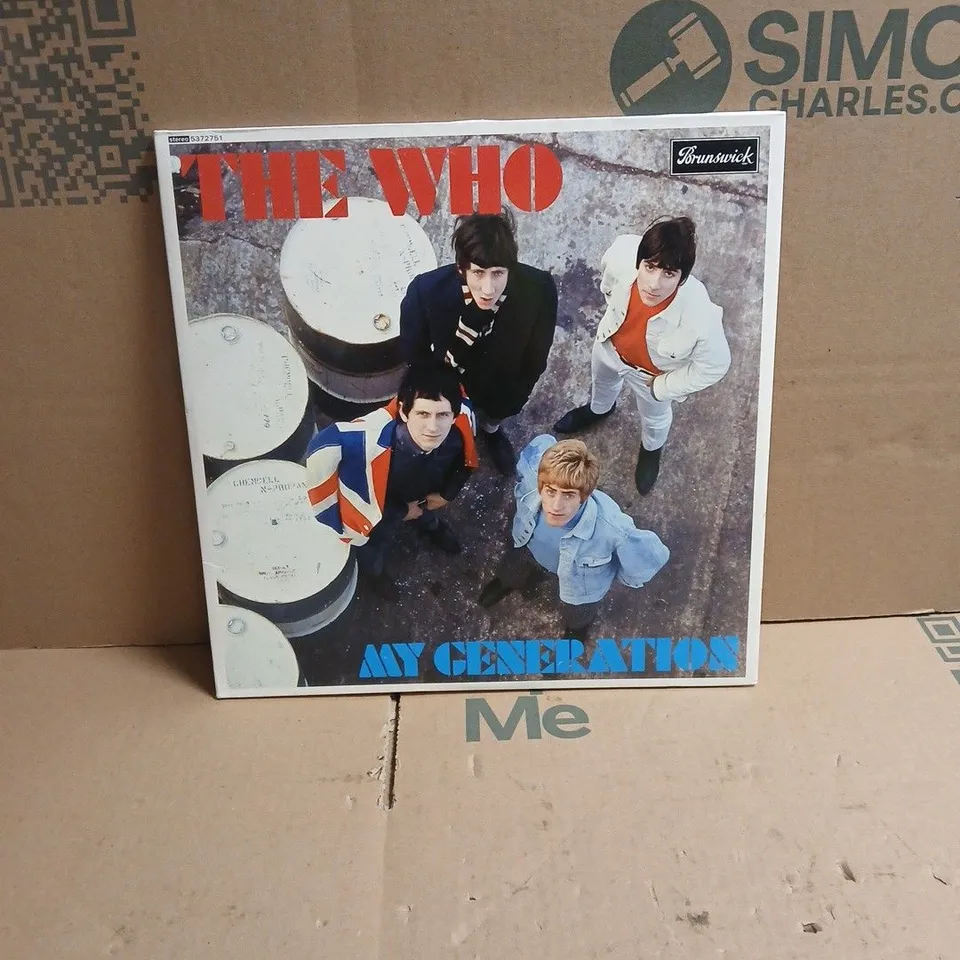 THE WHO MY GENERATION 2 VINYL SET