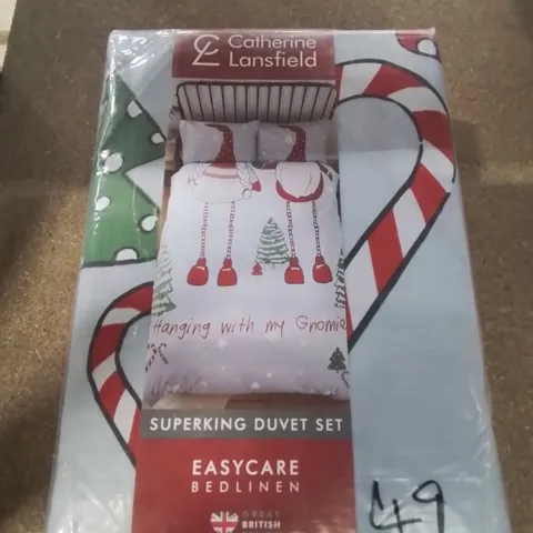 CATHERINE LANSFIELD SUPERKING DUVET SET 