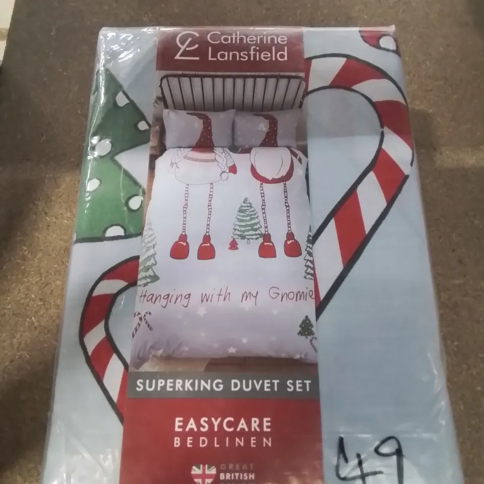 CATHERINE LANSFIELD SUPERKING DUVET SET 