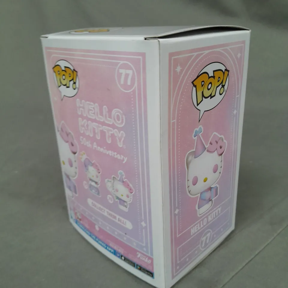 POP HELLO KITTY 50TH ANNIVERSARY SPECIAL EDITION VINYL FIGURE - 77