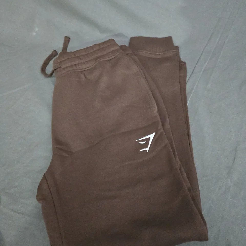 GYMSHARK CREST JOGGERS - SIZE XS