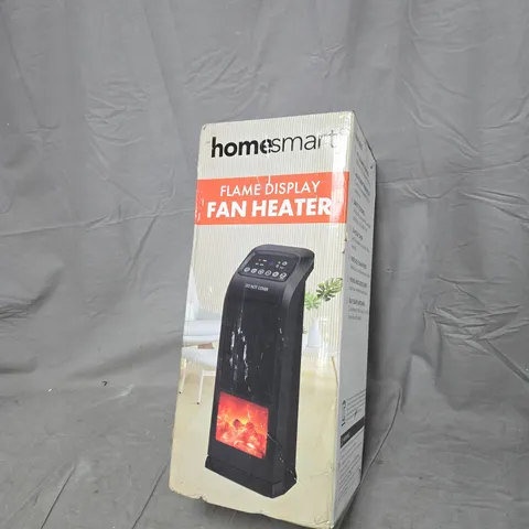 HOMESMART FLAME DISPLAY FAN HEATER – BOXED